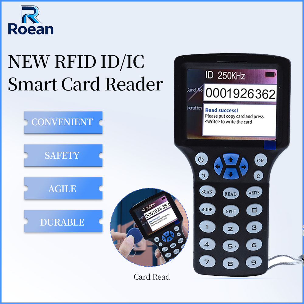 Nfc Tag Programmable - Handheld 10 Frequency RFID NFC Reader