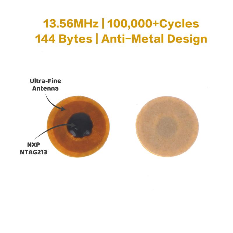 Nfc Tag Programmable - 5/10Pcs 6mm NXP NTAG213 NFC Tags