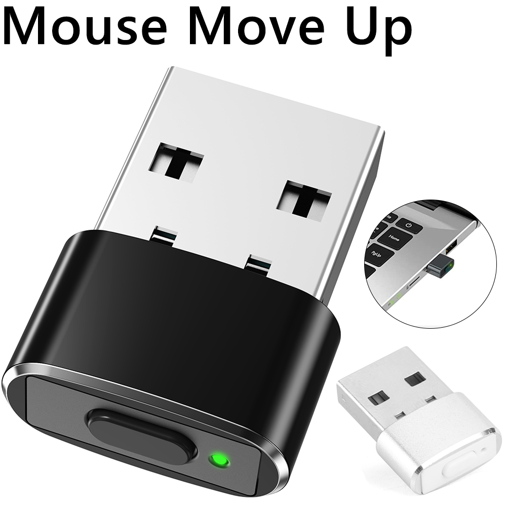 Auto Mouse Mover - Mouse Jiggler Undetectable Automatic Mover USB