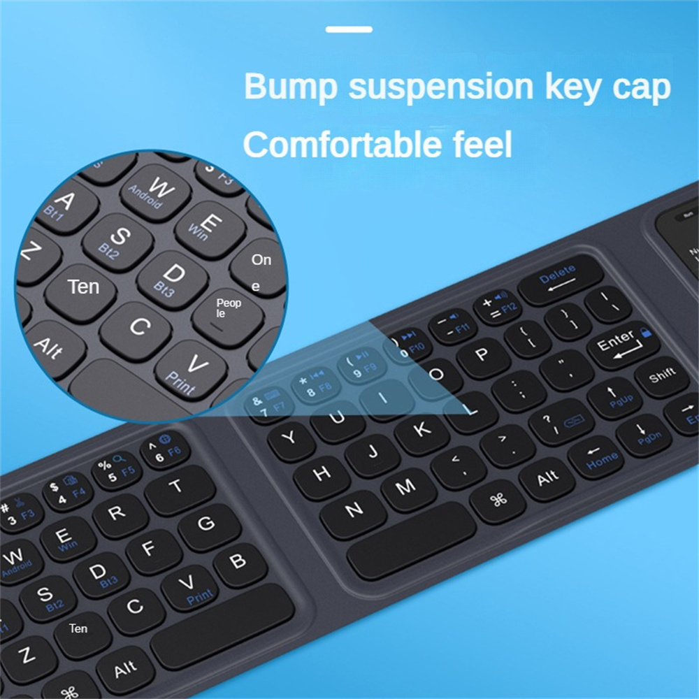 BK19 Mini Bluetooth-Compatible - Wireless Keyboard Mini ulasan dan harga