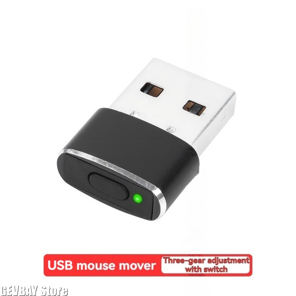 Mini USB Mouse Jiggler Undetec - Auto Mouse Mover ulasan dan harga