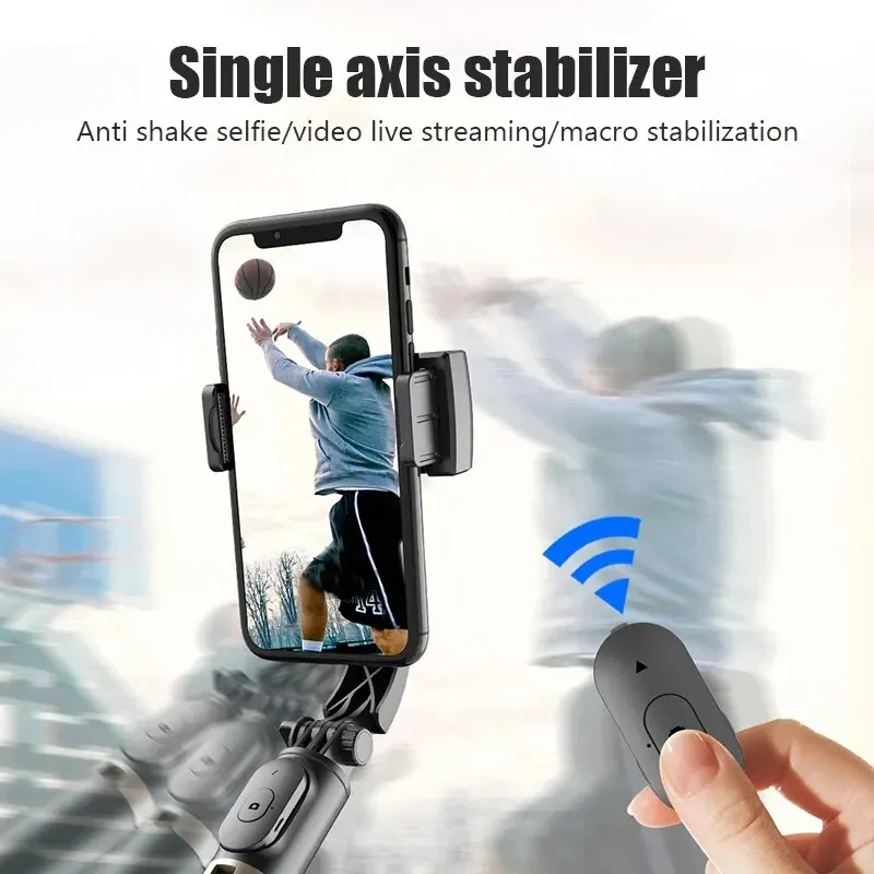 Q08 Handheld Gimbal Stabilisat - Auto Tracking Tripod ulasan dan harga