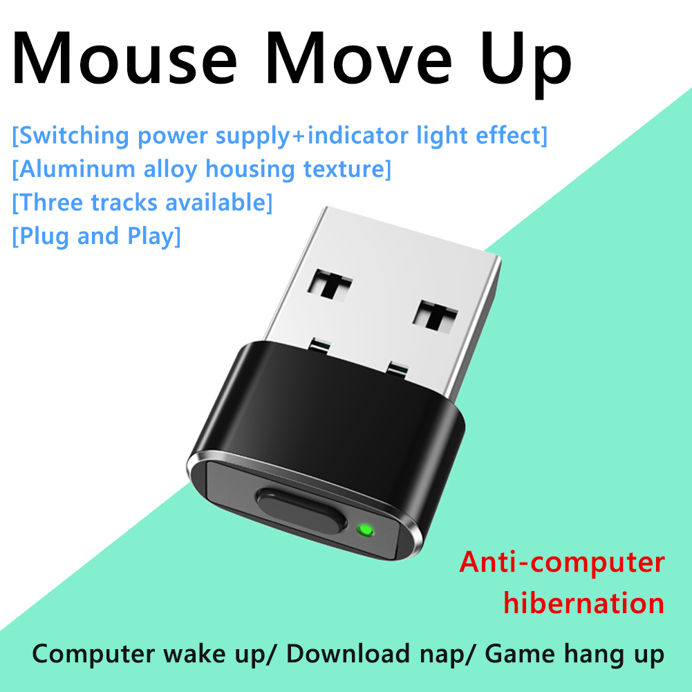 USB Mouse Jiggler Undetectable - Auto Mouse Mover ulasan dan harga