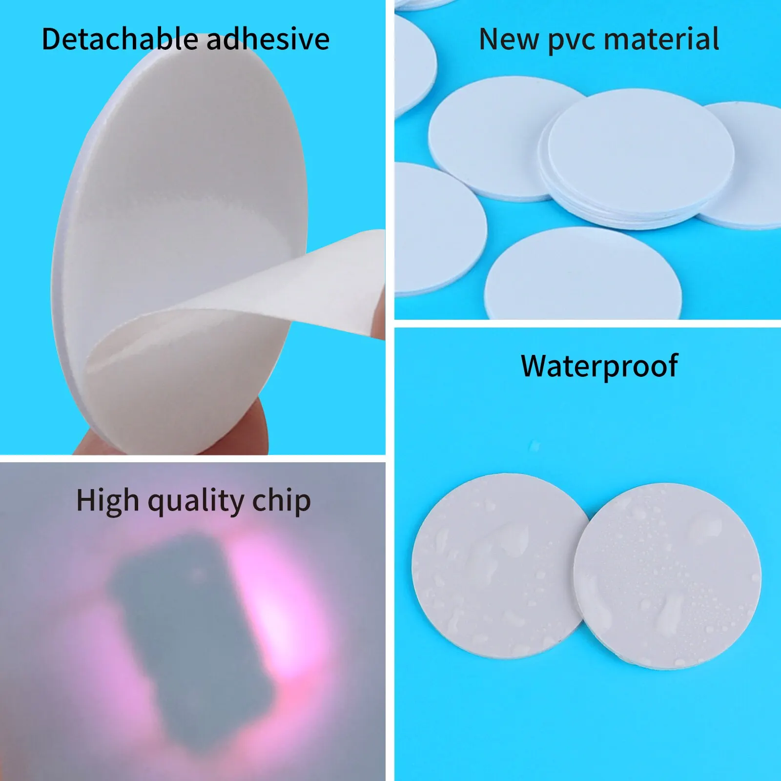 20pcs 50pcs 13.56MHz Ntag215 N - Nfc Tag Programmable ulasan dan harga