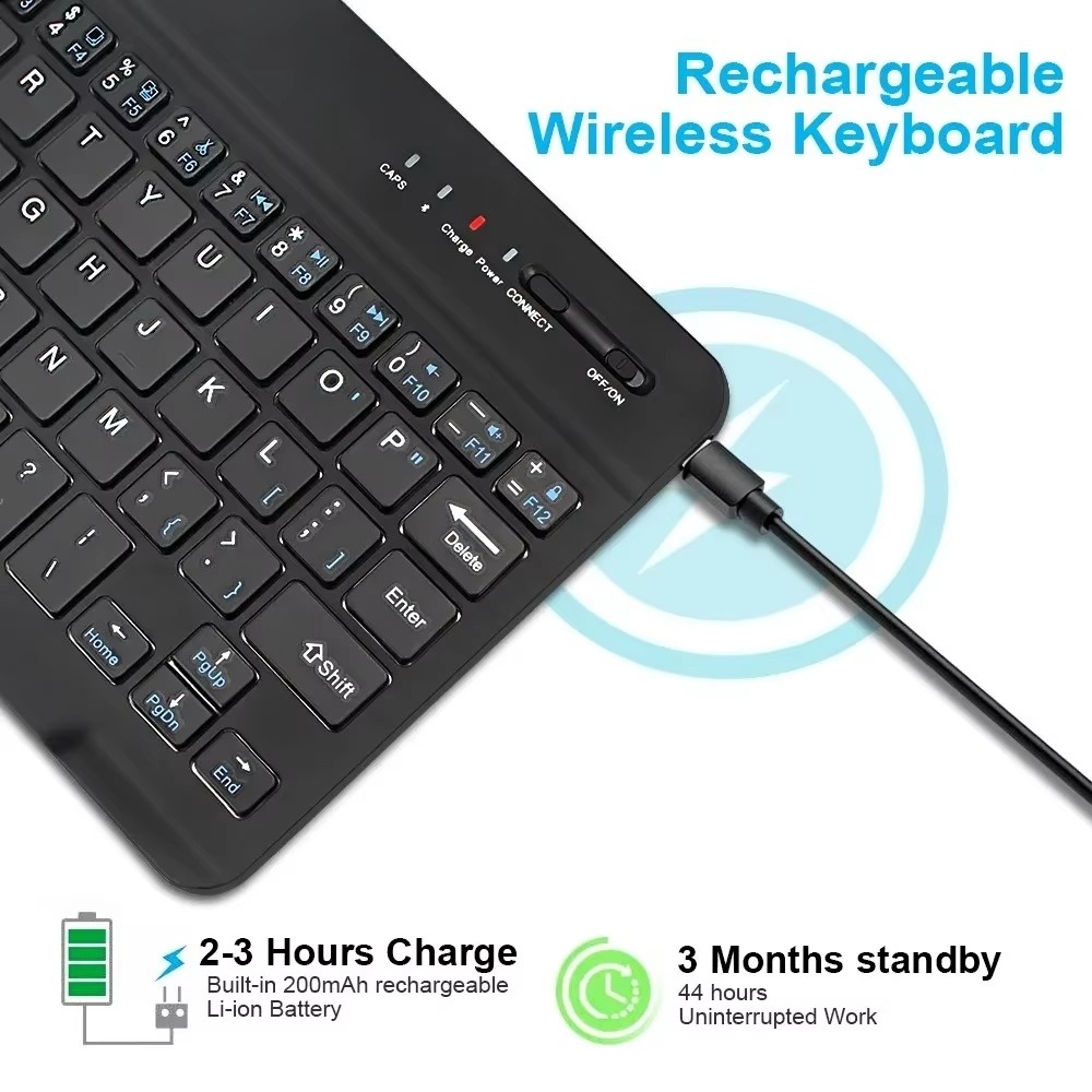 Bluetooth 5.0 Wireless Keyboar - Wireless Keyboard Mini ulasan dan harga