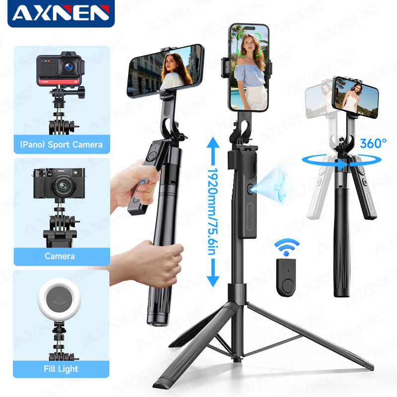 AI Tracking Gimbal Selfie Stic - Auto Tracking Tripod ulasan dan harga