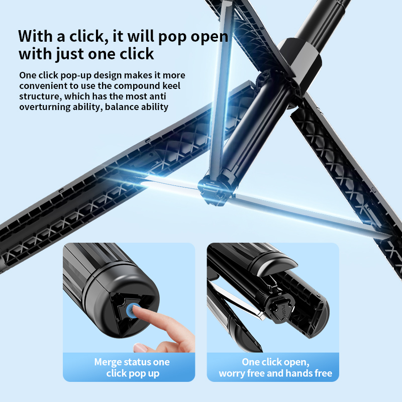 AI Tracking Gimbal Selfie Stic - Auto Tracking Tripod ulasan dan harga