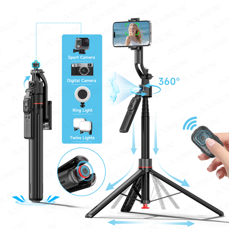 TT07 AI Face Tracking Gimbal 6 - Auto Tracking Tripod ulasan dan harga