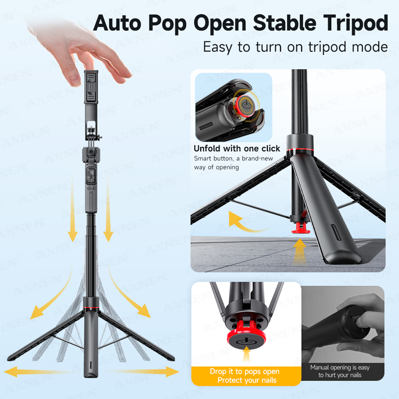 TT07 AI Face Tracking Gimbal 6 - Auto Tracking Tripod ulasan dan harga