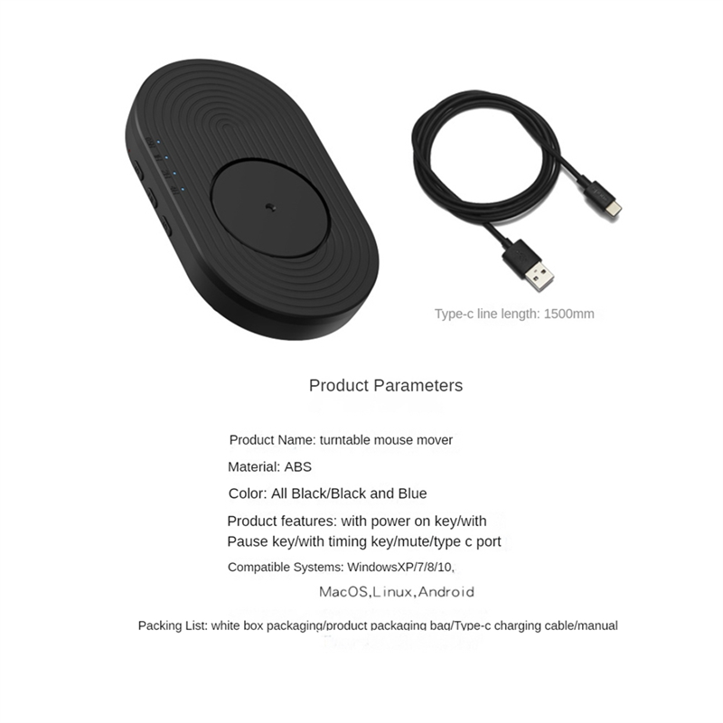 1Set Mouse Mover Undetectable  - Auto Mouse Mover ulasan dan harga