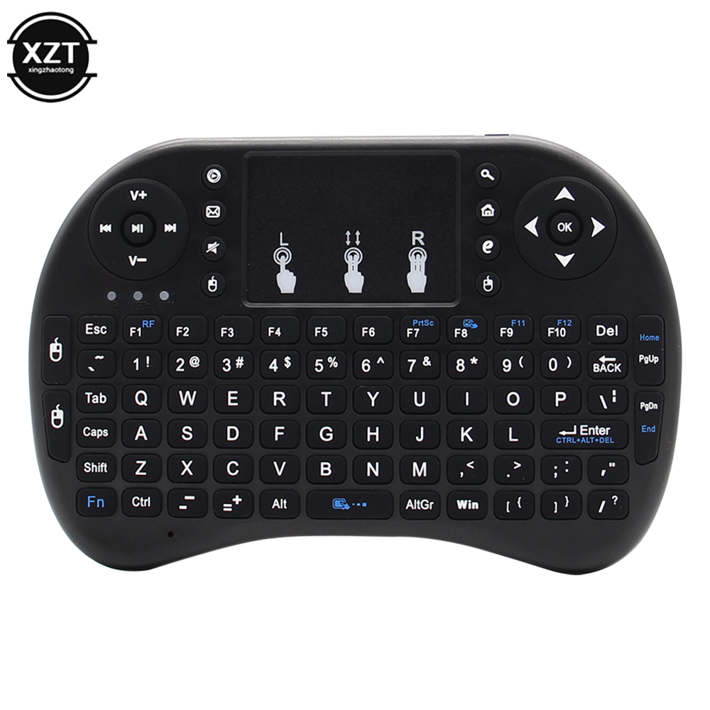 Backlit English Russian French - Wireless Keyboard Mini ulasan dan harga