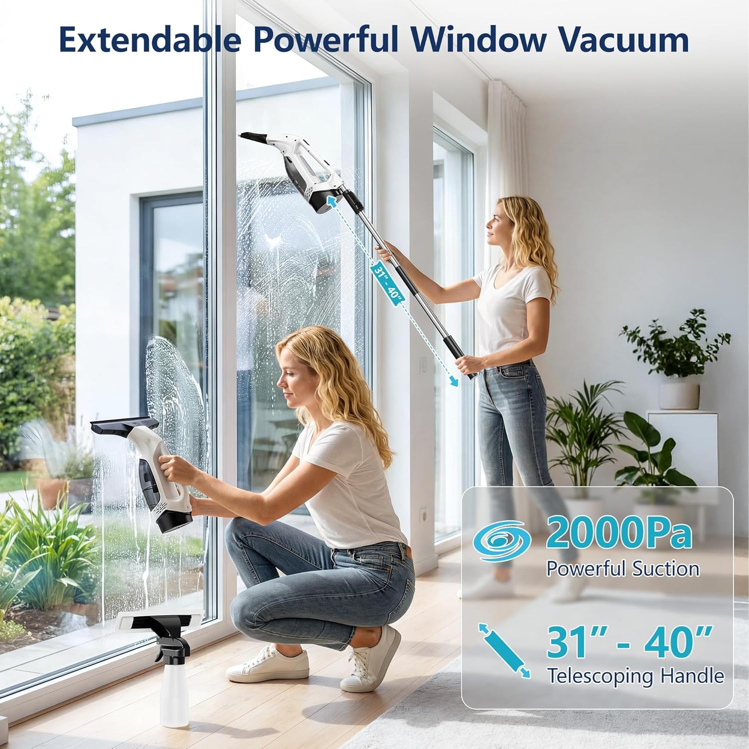 2000Pa Handheld Window Vacuum  - Electro Gadgets ulasan dan harga