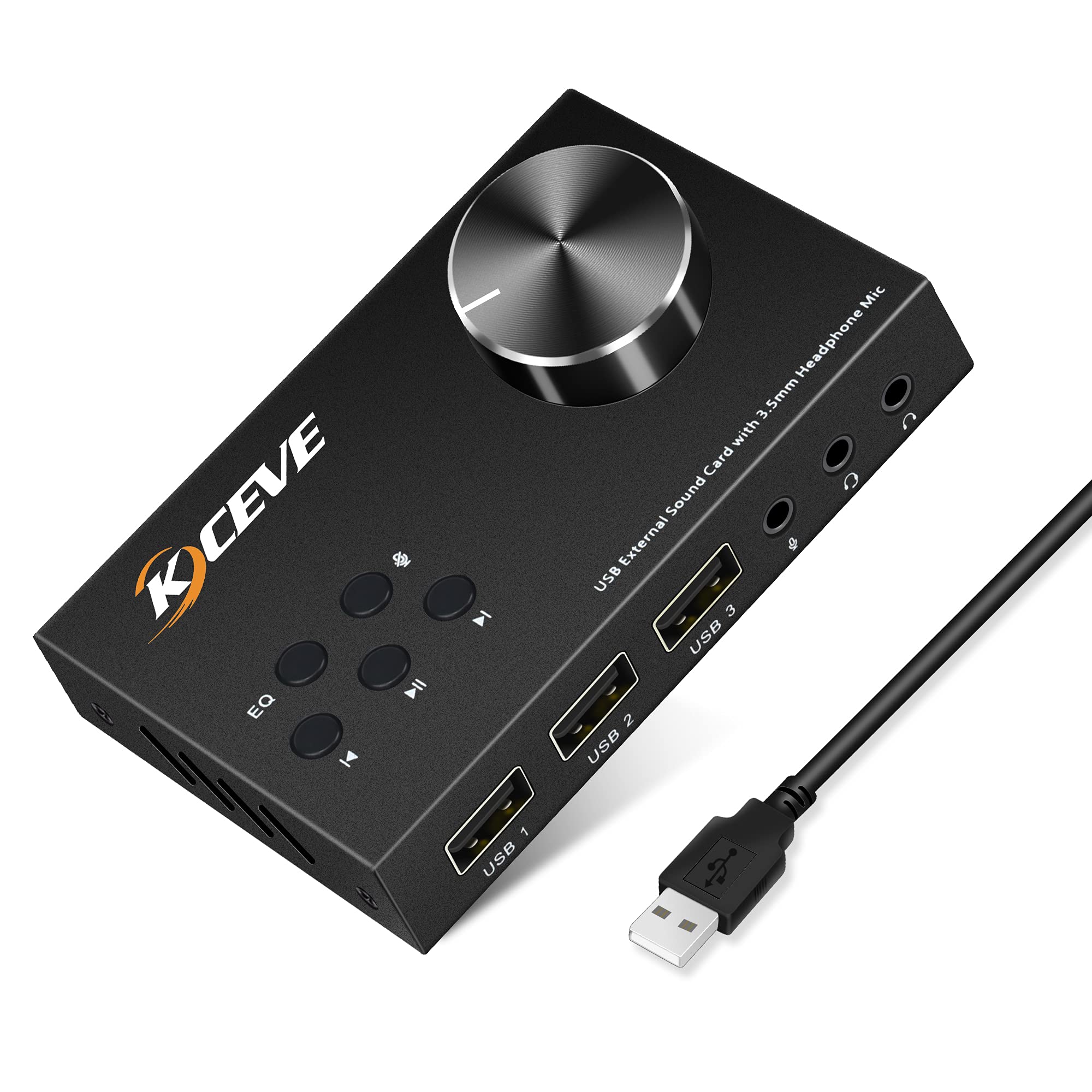 External Sound Card with Volum - Usb Sound Card External ulasan dan harga