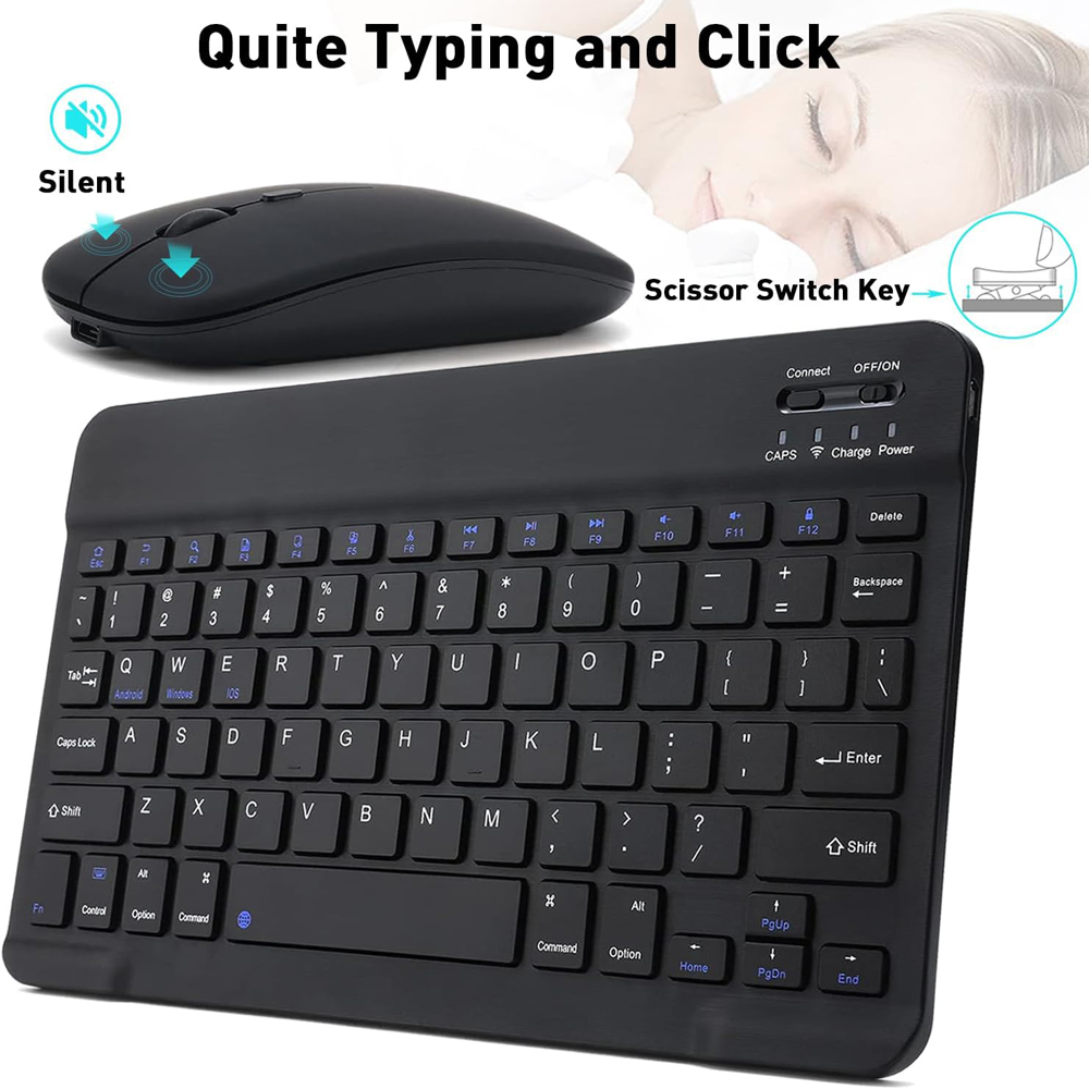 10 lnch Wireless  Bluetooth Mi - Wireless Keyboard Mini ulasan dan harga