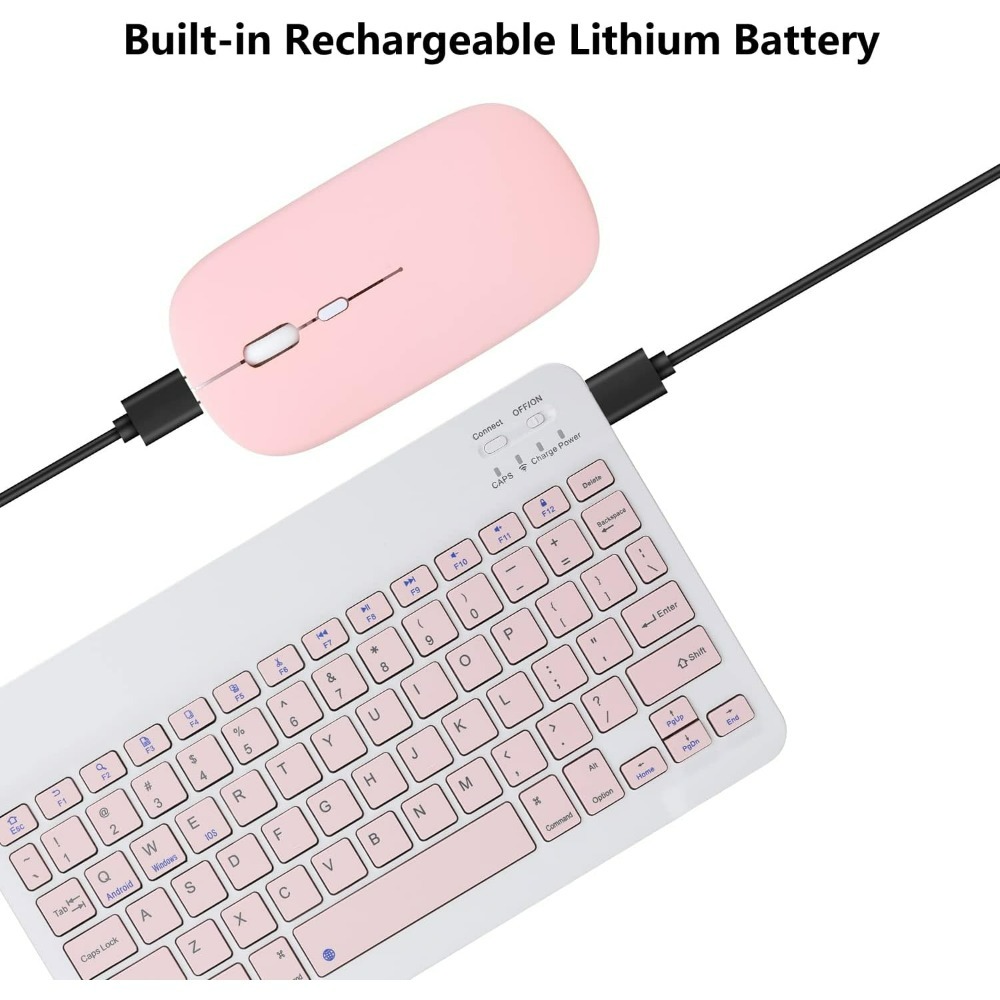 10 lnch Wireless  Bluetooth Mi - Wireless Keyboard Mini ulasan dan harga
