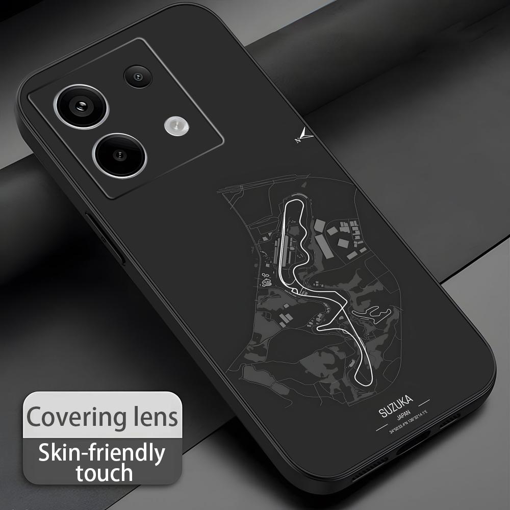 F1 Race Track Print  Phone Cas - Xiaomi Redmi Note 13 ulasan dan harga