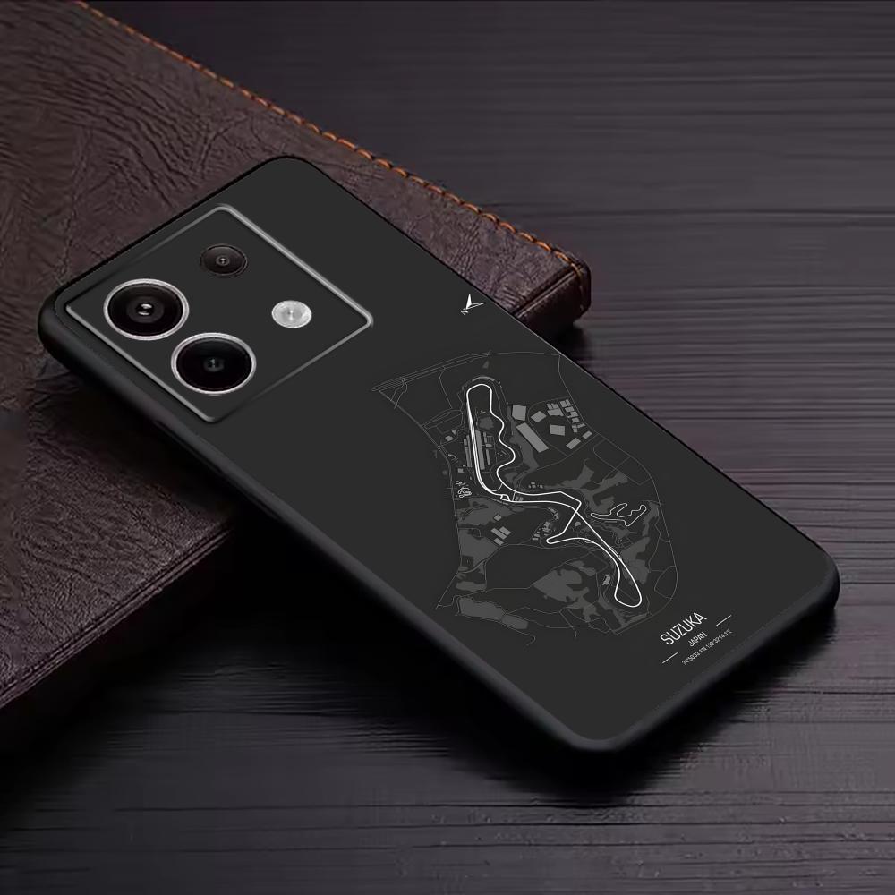 F1 Race Track Print  Phone Cas - Xiaomi Redmi Note 13 ulasan dan harga