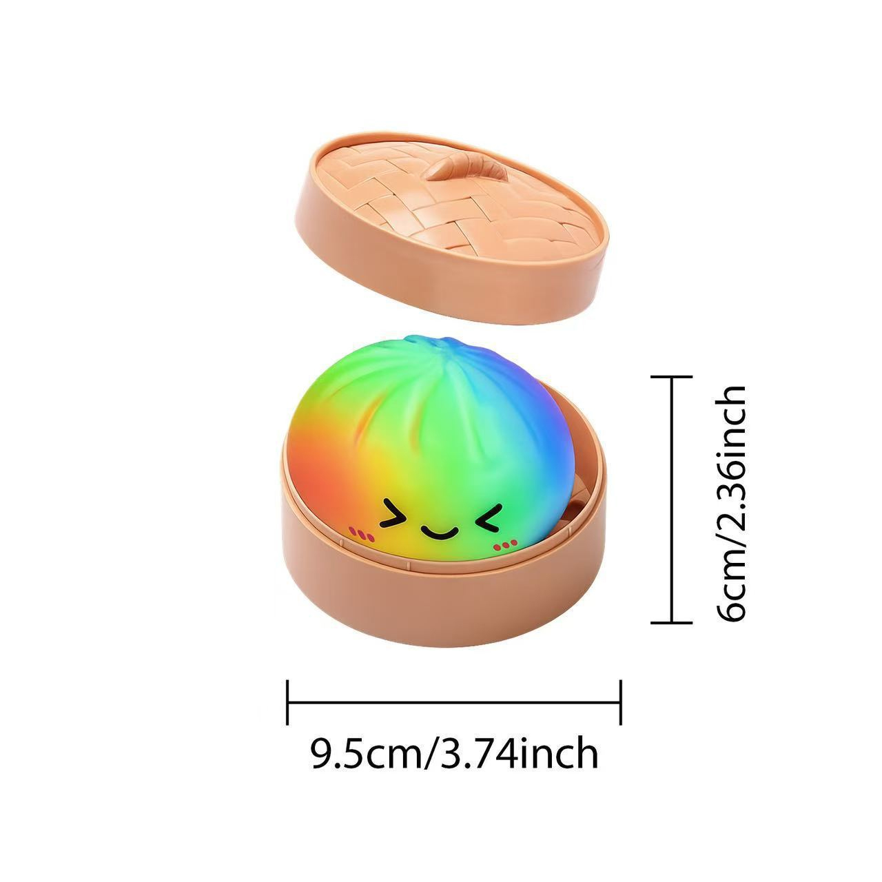 Colorful Rainbow Bao Squishy S - Electronics Latest Gadgets ulasan dan harga