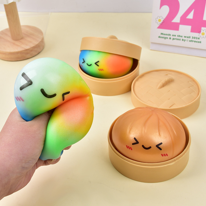 Colorful Rainbow Bao Squishy S - Electronics Latest Gadgets ulasan dan harga