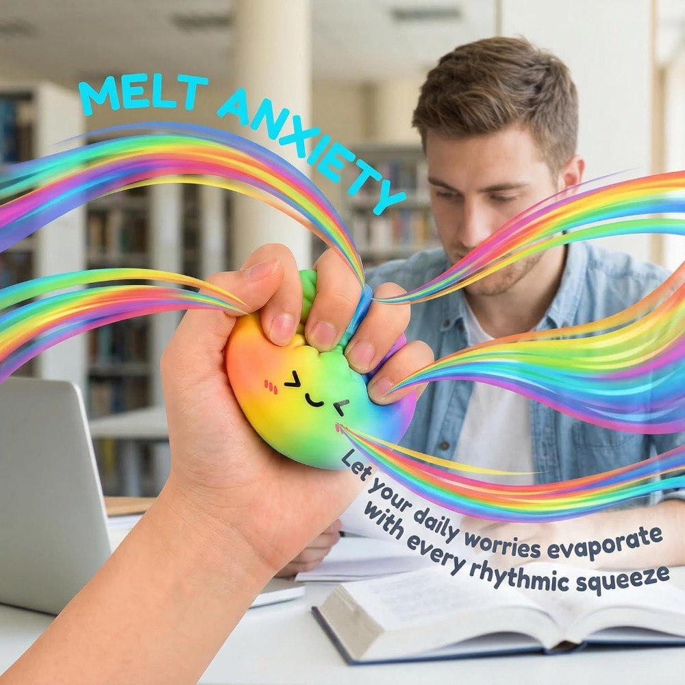 Colorful Rainbow Bao Squishy S - Electronics Latest Gadgets ulasan dan harga
