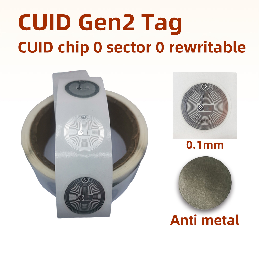 cuid Sticker Wet Inlay 13.56mh - Nfc Tag Programmable ulasan dan harga