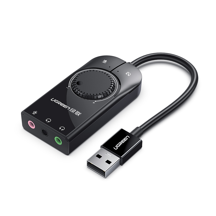 UGREEN USB Sound Card External - Usb Sound Card External ulasan dan harga