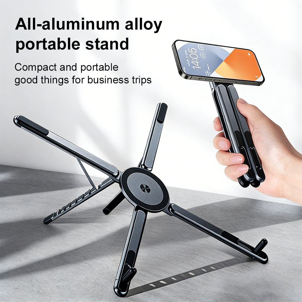 Portable Magnetic Phone Holder - Auto Tracking Tripod ulasan dan harga