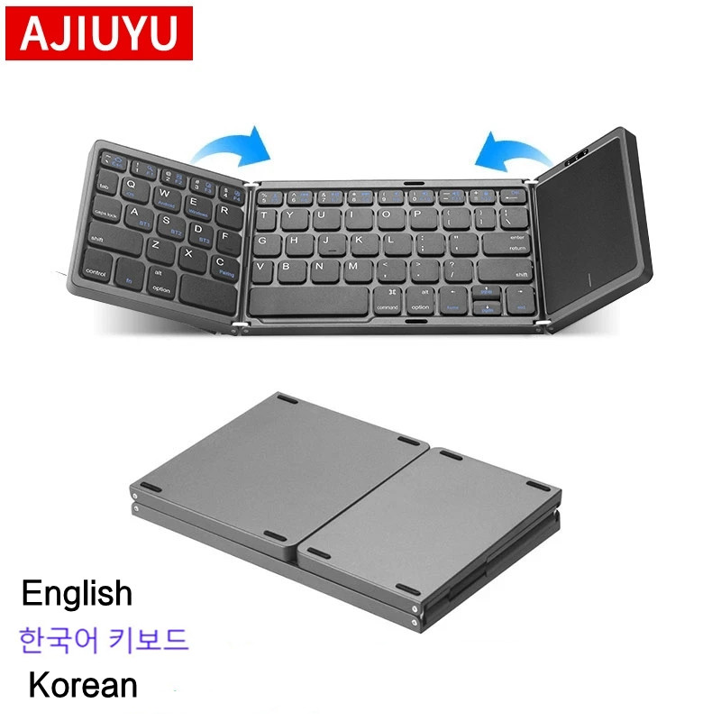 Korean English Mini Portable F - Wireless Keyboard Mini ulasan dan harga
