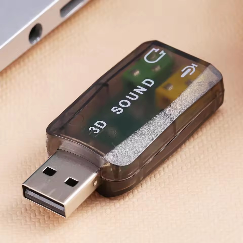 Mini Portable External Usb Mic - Usb Sound Card External ulasan dan harga